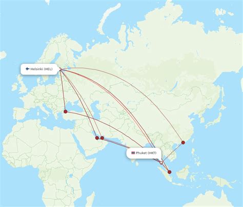 EET to HKT to Helsinki, Finland .